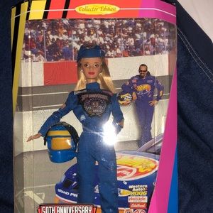 Barbie Hot Wheels NASCAR edition